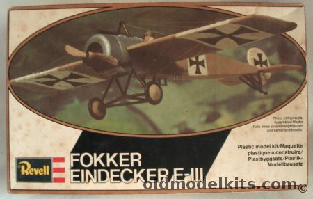 Revell 1/72 Fokker Eindecker E-III - Germany Issue, H4111 plastic model kit